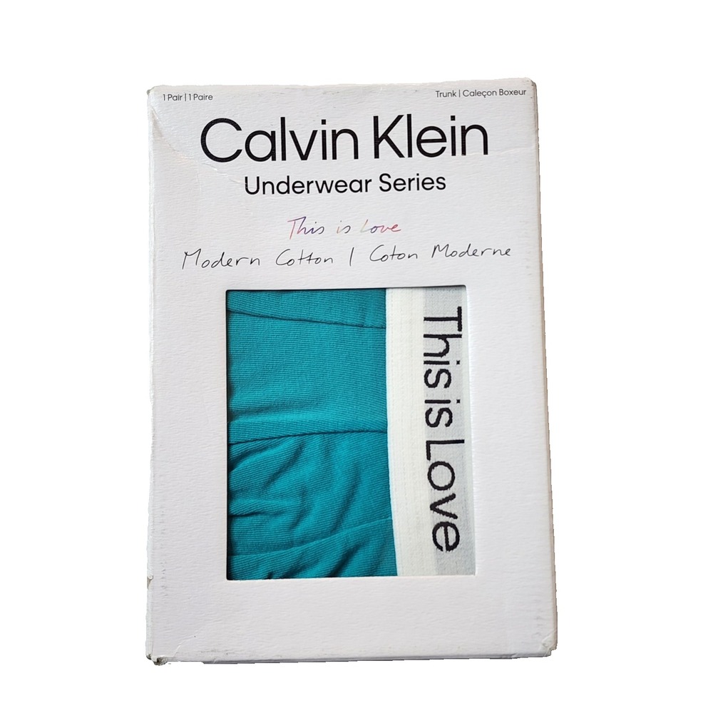Calvin Klein Men's Trunk This is Love Modern Cotton Small NWT